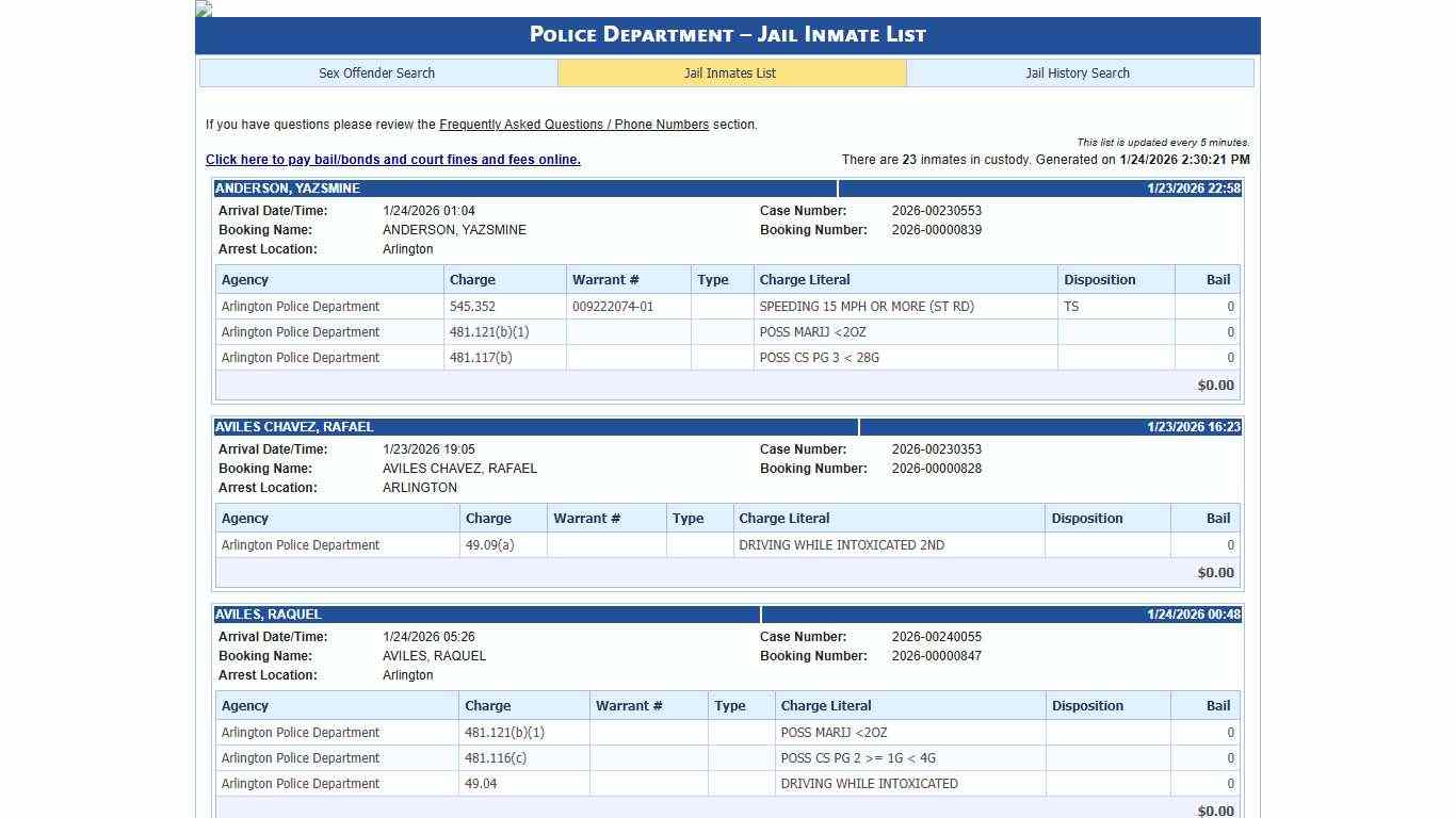 Arlington Police Department